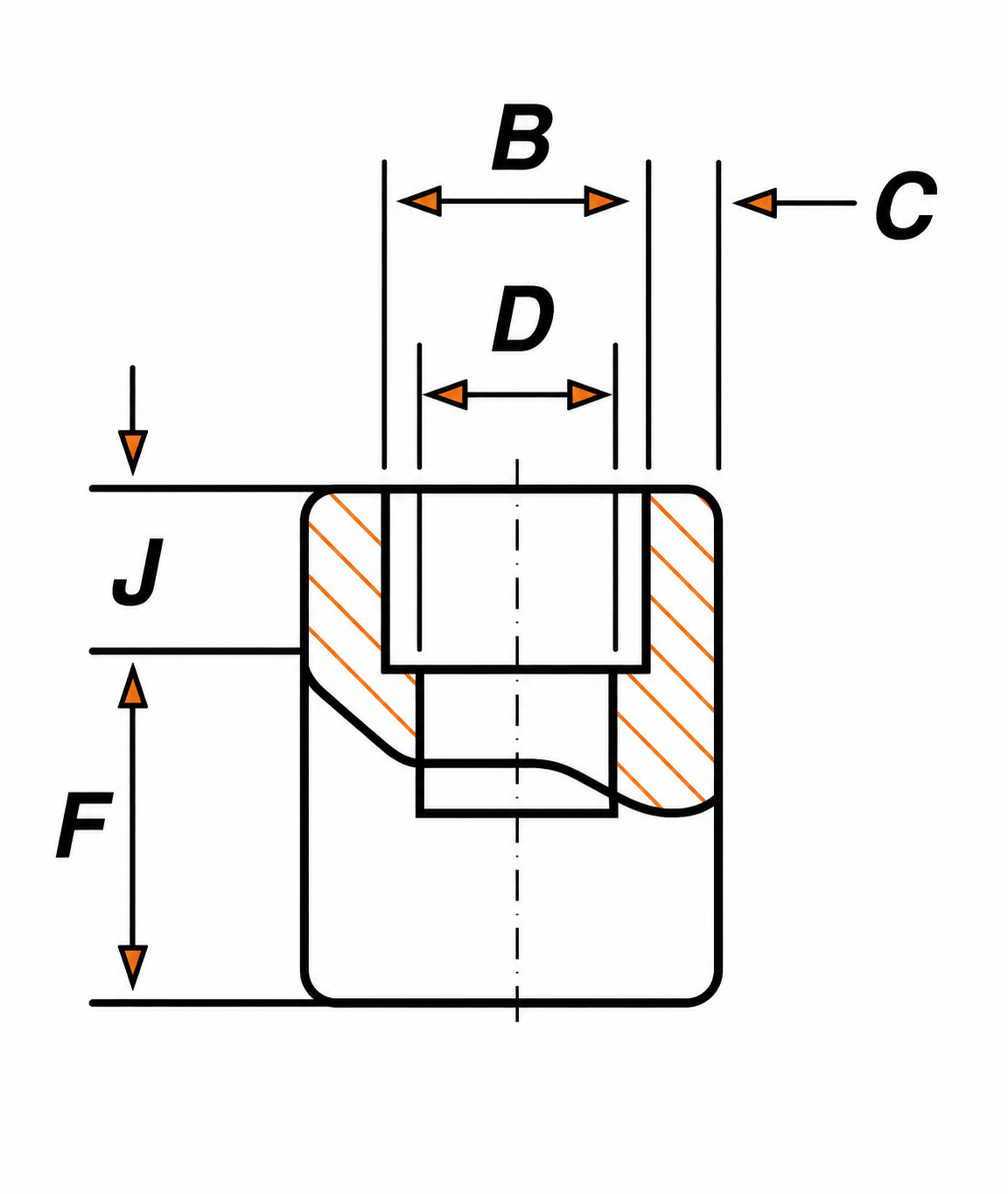 HALF COUPLING